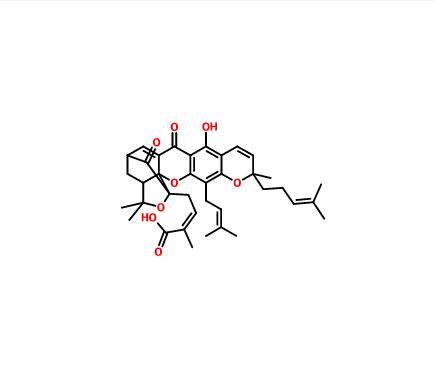 藤黃酸|2752-65-0 Gambogic acid