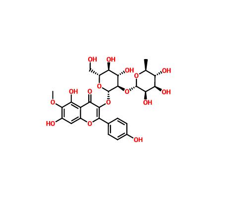 6-甲氧基山柰酚-3-O-蕓香糖苷|403861-33-6