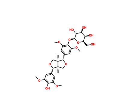(-)-丁香樹脂酚-4-O-β-D-吡喃葡萄糖苷|137038-13-2