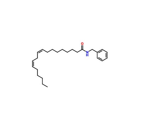 N-芐基-(9Z,12Z)-十八碳二烯酰胺|18286-71-0